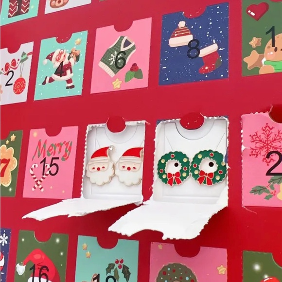 Advent Calendar- Jewelry Surprise-(24 Windows to Open) - Picture 3 of 5